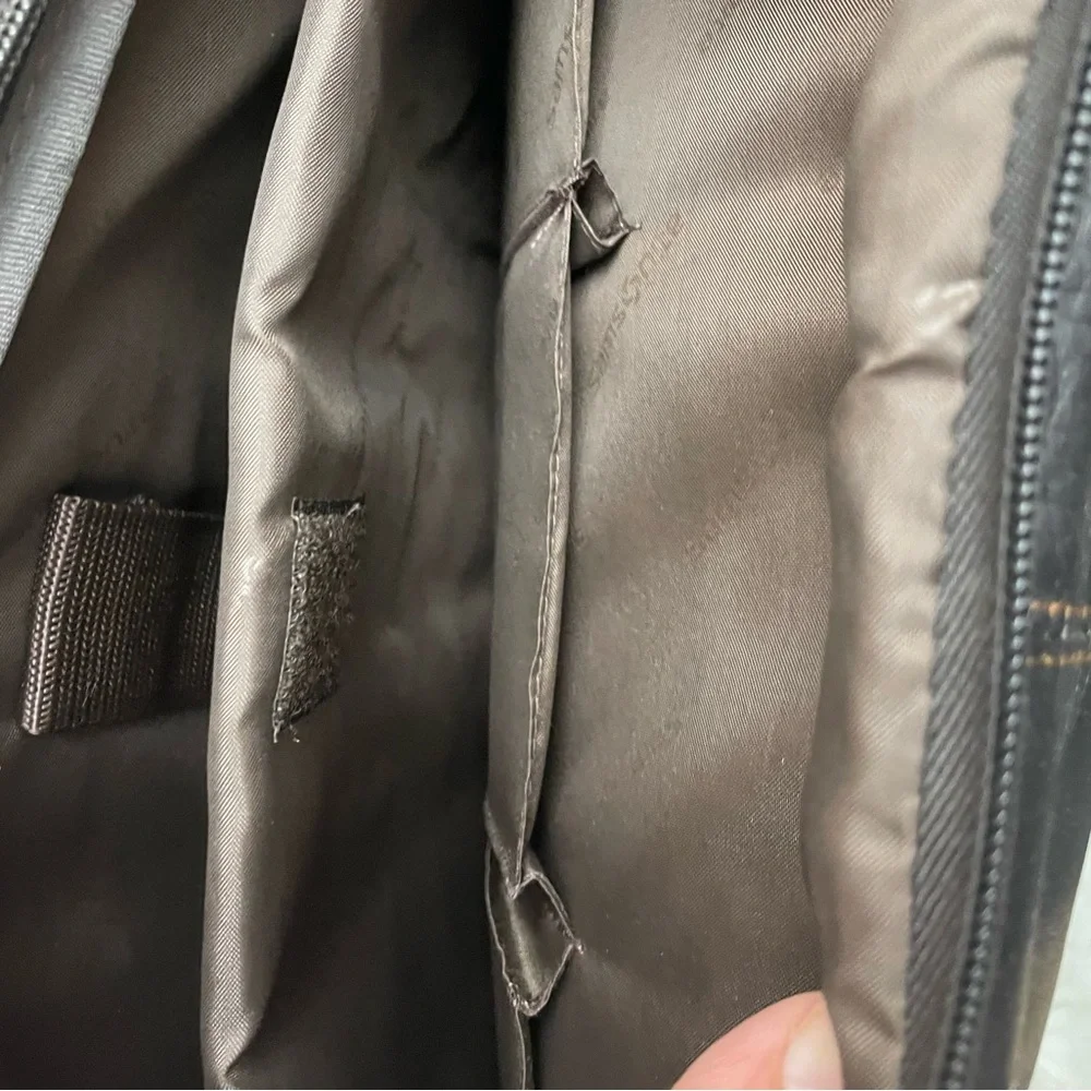 Samsonite Brown Leather Men's Laptop Bag